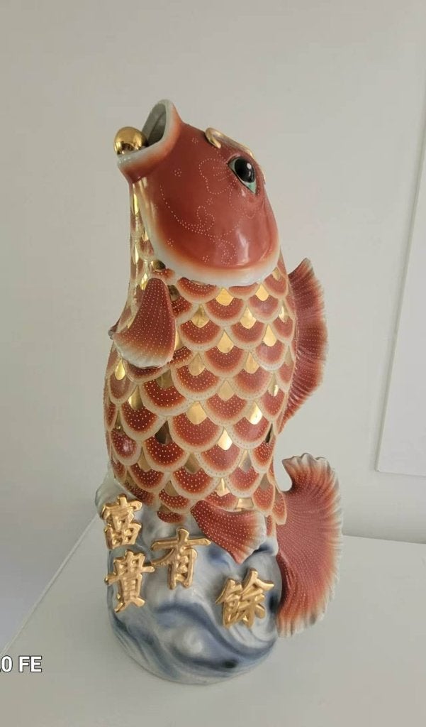 Beeld Chinese Vis (60 cm), Ophalen