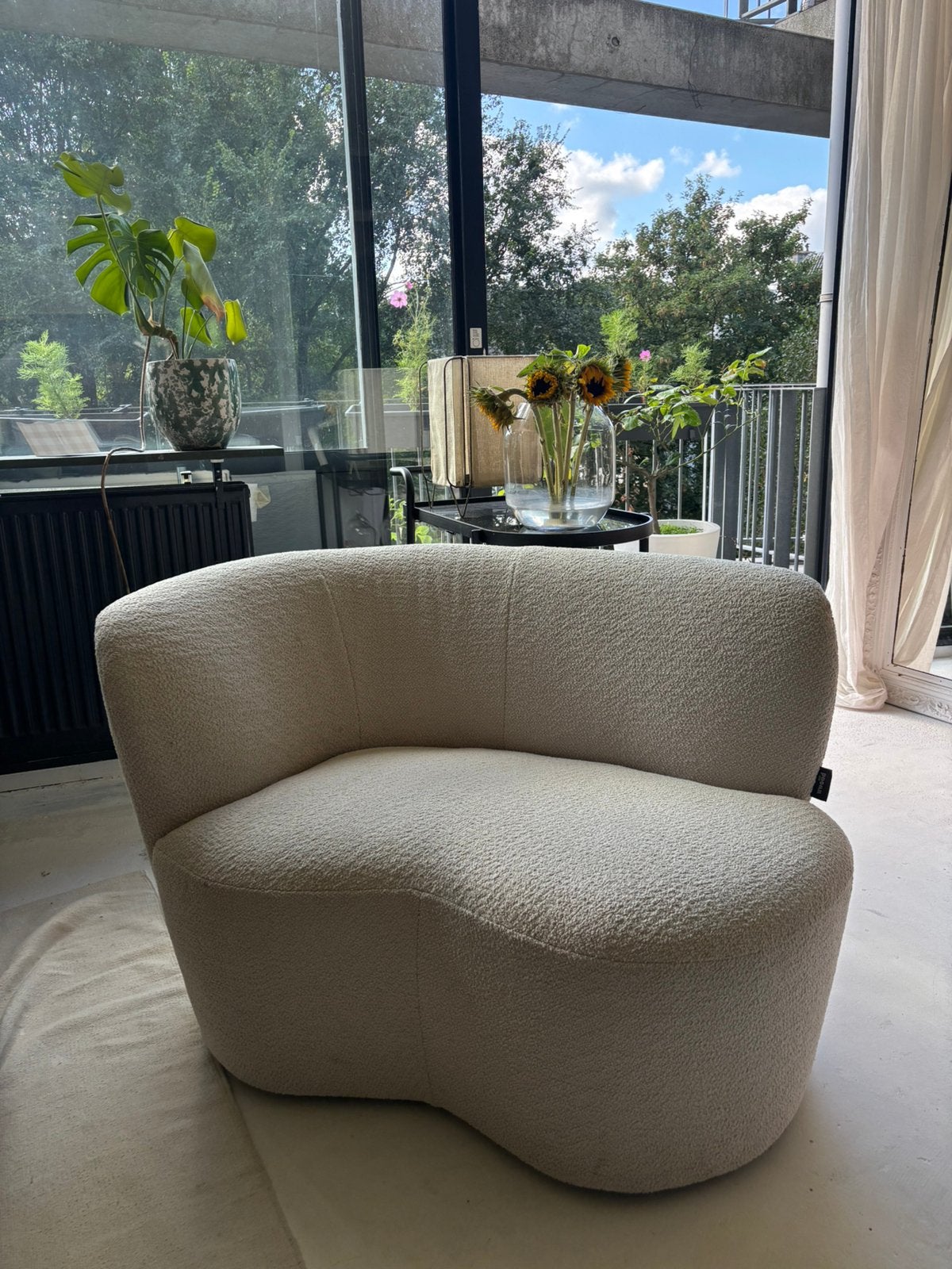Woood bankje/sofa, Huis en Inrichting, Ophalen, Tweepersoons, 75 tot 100 cm, Zo goed als nieuw
