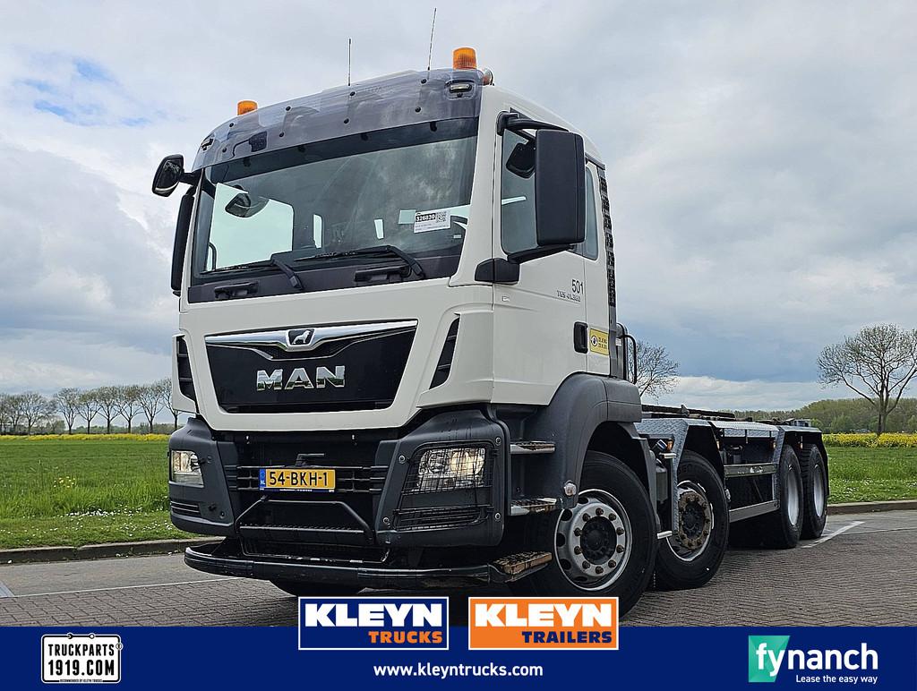 M.A.N. 41.360 TGS 8x4, Auto's, Vrachtwagens, Bedrijf, Te koop, ABS, Achteruitrijcamera, Airconditioning, Bluetooth, Centrale vergrendeling