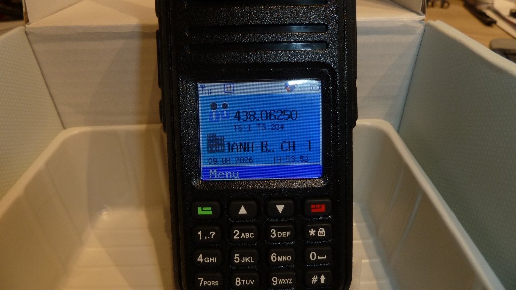 Te koop TYT MD_380 MDR, 15 km of meer, Ophalen of Verzenden, Zo goed als nieuw, Portofoon of Walkie-talkie