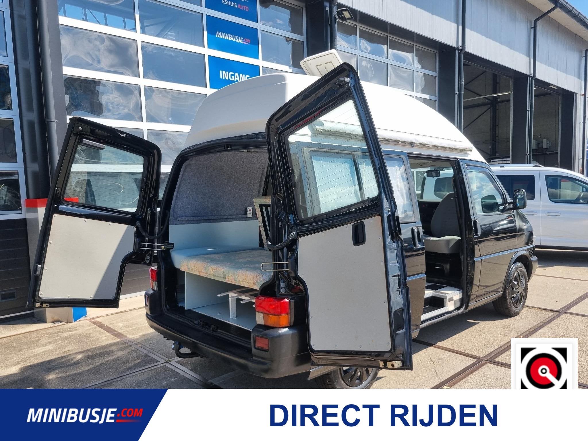 Volkswagen Transporter 1.9 L1-H2 Camper 4-PERS / NETTE CAMPE, Caravans en Kamperen, Campers, Pon's Automobielhandel BV., Verwarmde buitenspiegels