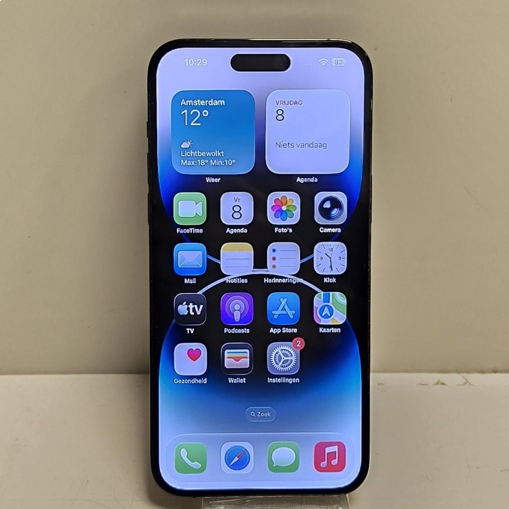 Apple iPhone 14 Pro Max | 128GB | Zwart | A-Grade (838535), Telecommunicatie, Mobiele telefoons | Apple iPhone