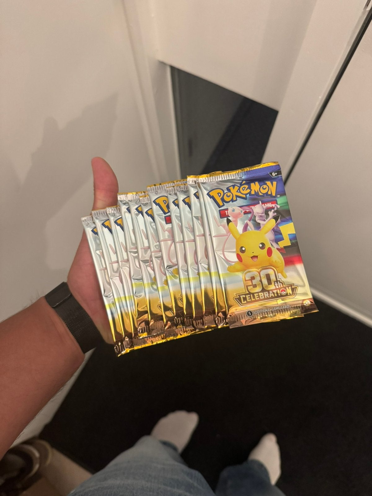 Pokemon 30th Celebration/Anniversary Booster Packs, Ophalen of Verzenden, Zo goed als nieuw, Booster