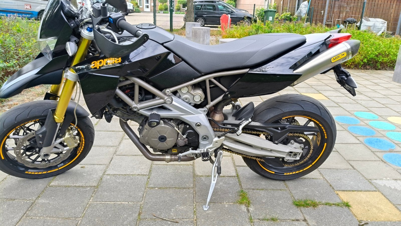 Aprilia Dorsoduro 750cc - 2010 - supermoto, Motoren, 2 cilinders, Gebruikt, Particulier, Meer dan 35 kW