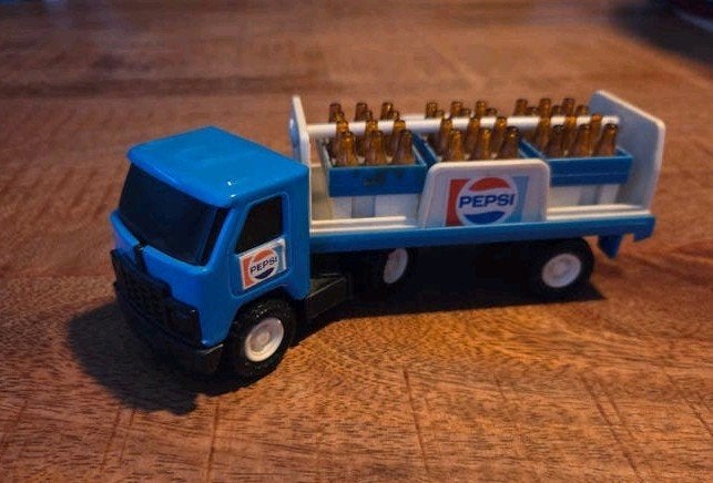 Vintage Buddy L Pepsi-Cola Vrachtwagen Jaren '80, Ophalen of Verzenden, Zo goed als nieuw