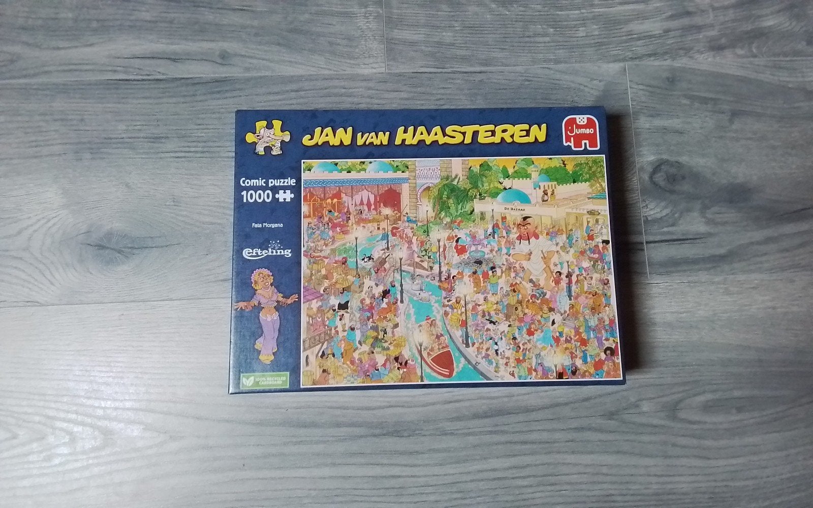 Jan van Haasteren Efteling Fata Morgana Puzzel 1000 stukjes, Ophalen, 500 t/m 1500 stukjes, Zo goed als nieuw