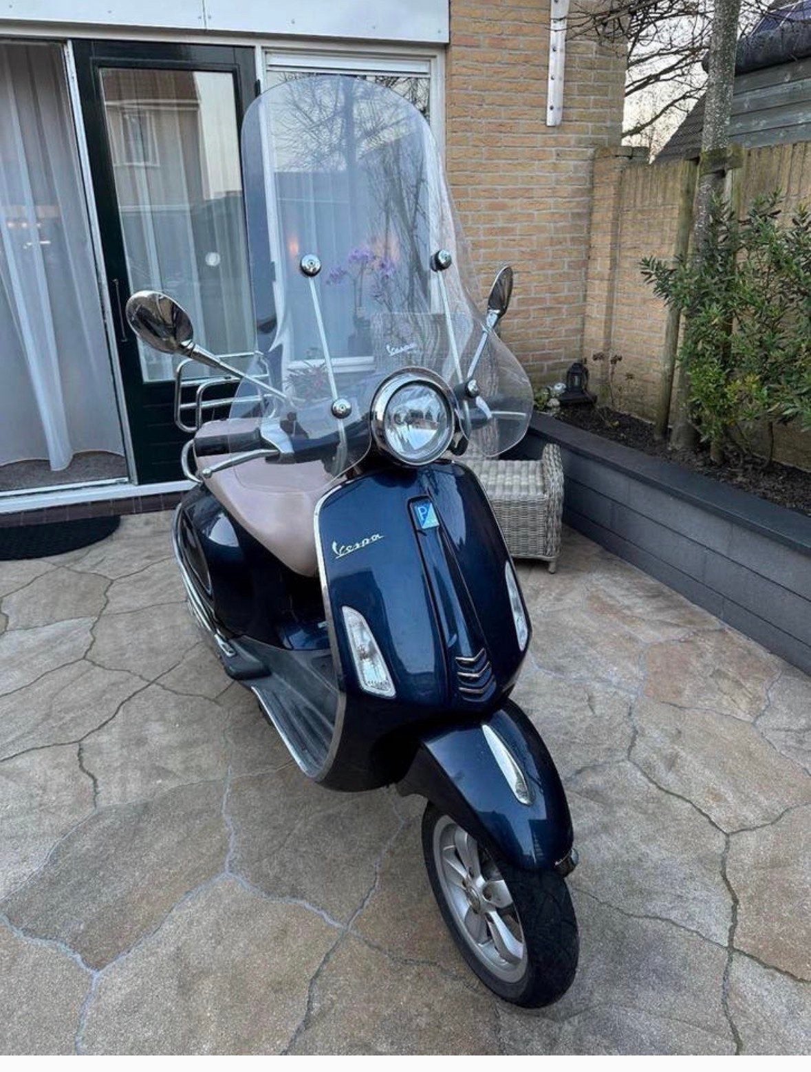 Vespa primavera 2014(eind) snor, Ophalen, Zo goed als nieuw, Benzine, Vespa