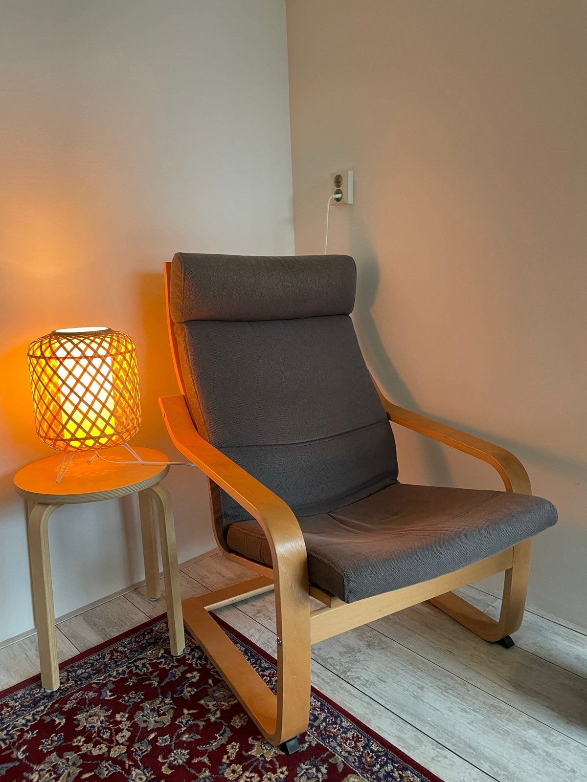 Poang Stoel Ikea, Huis en Inrichting, Fauteuils, Ophalen, Zo goed als nieuw