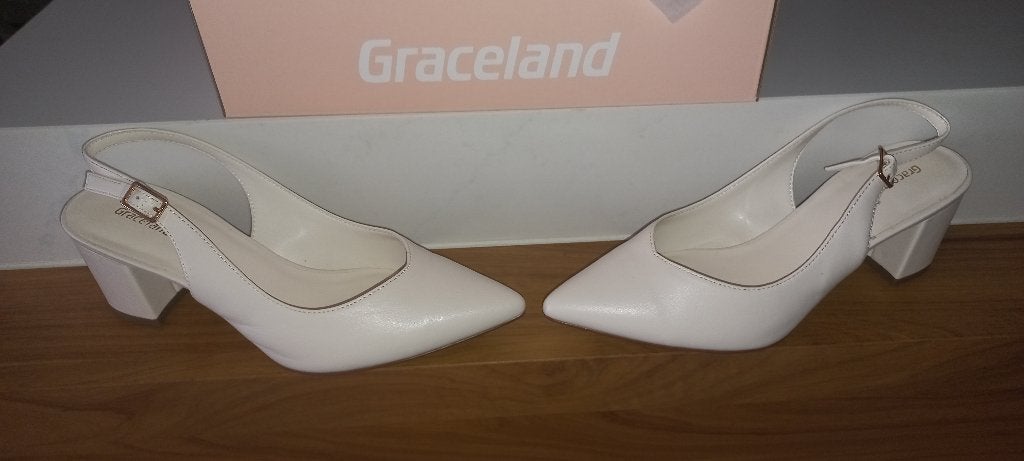 trouwschoenen, Kleding | Dames, Wit, Schoenen, Ophalen of Verzenden, Zo goed als nieuw