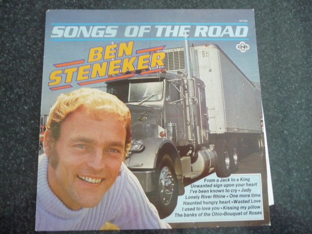 Ben Steneker - Songs of the Road LP (Country), LP, Gebruikt, Ophalen of Verzenden, 12 inch