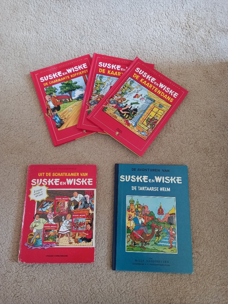 Suske en Wiske Hardcovers, Gelezen, Willy Vandersteen, Ophalen of Verzenden, Meerdere stripboeken