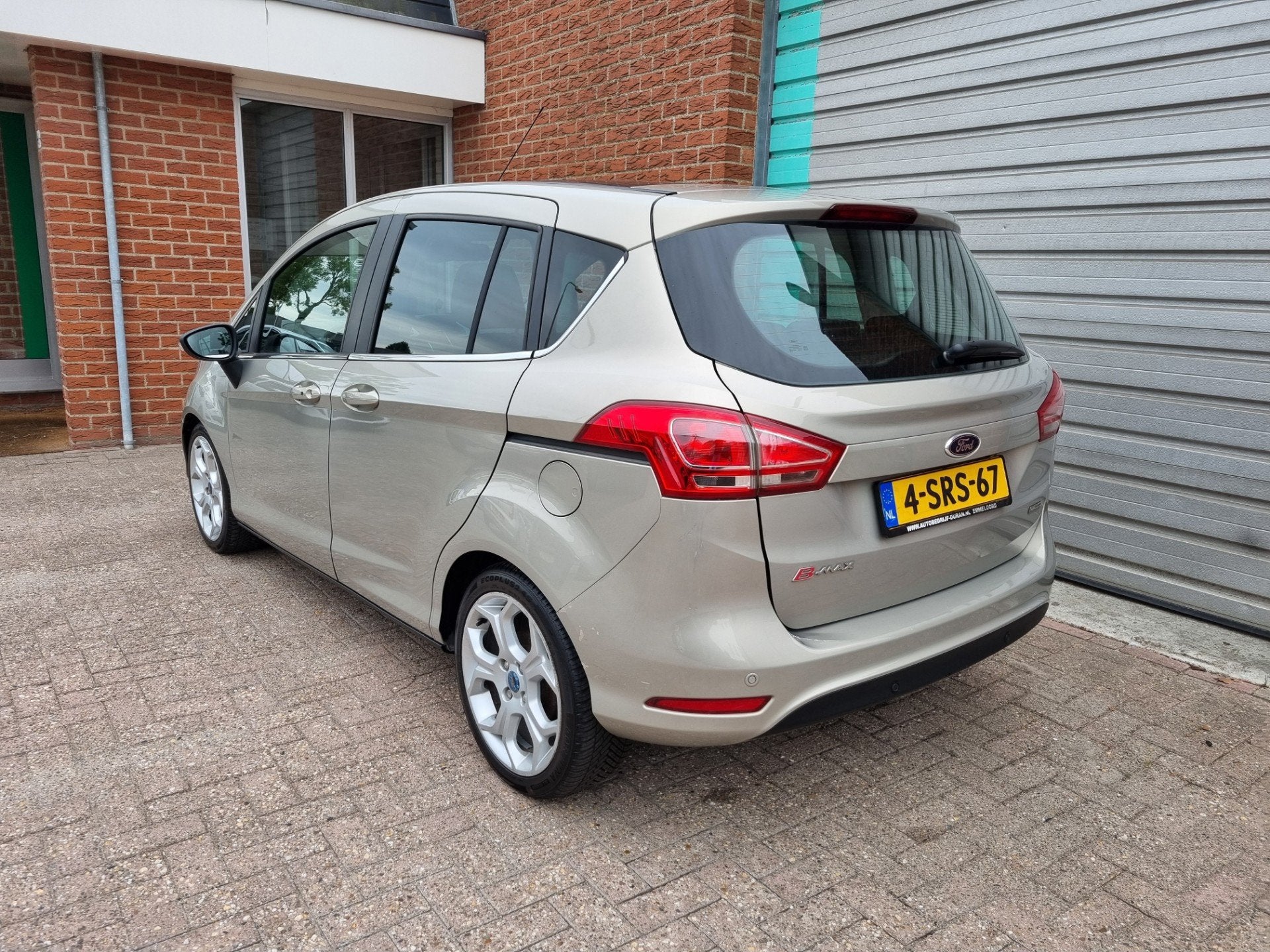 Ford B-Max 1.0 EcoBoost Titanium Bj:2013 NAP!, Auto's, Euro 5, Gebruikt, 750 kg, Origineel Nederlands