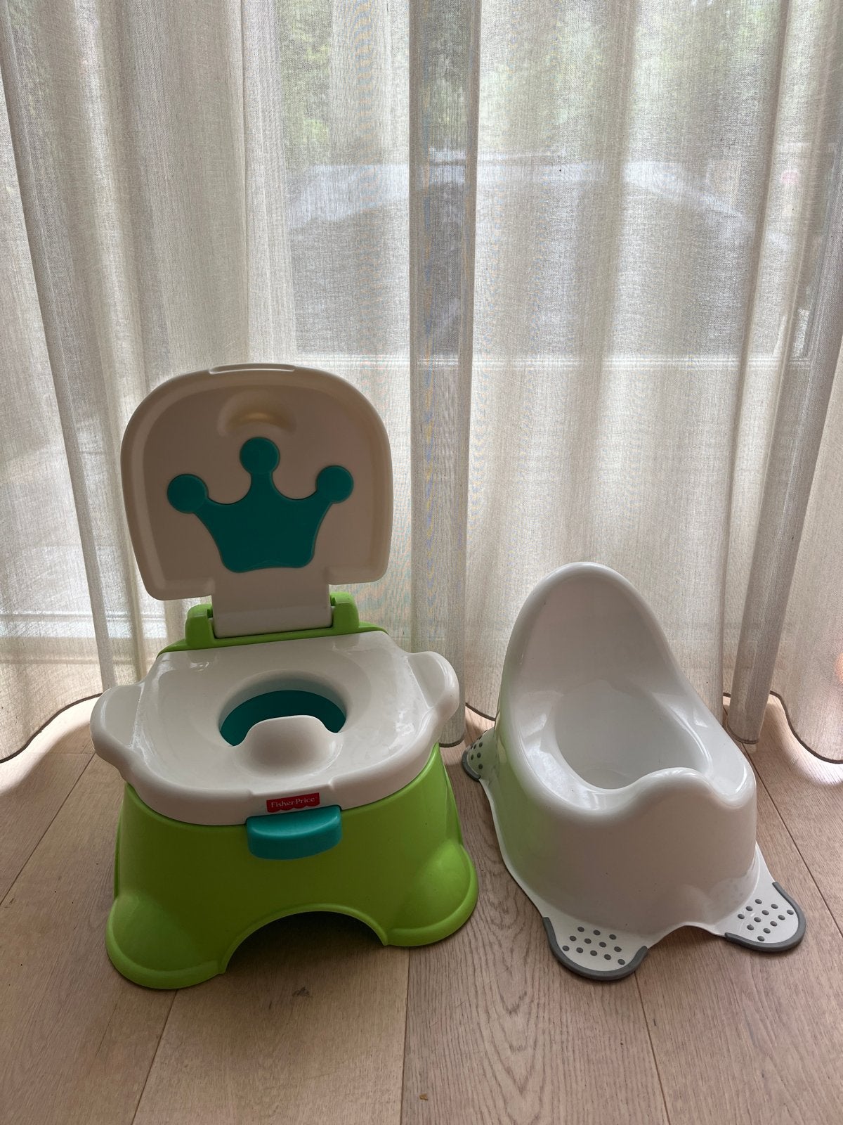 Fisher-Price Potje met geluid en potje Hema - zindelijkheid, Overige merken, Gebruikt, Overige typen, Ophalen of Verzenden