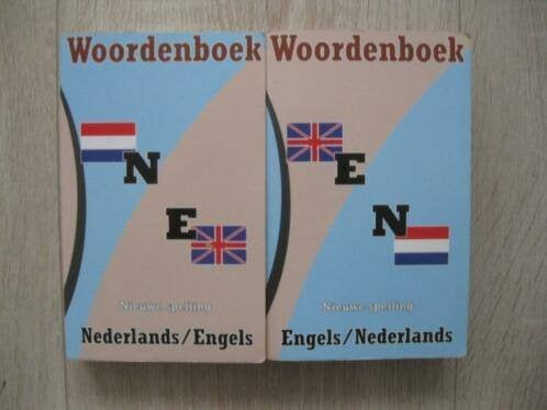 Nederlands -engels + engels nederlands. Zgan €2,75 per stuk, Ophalen of Verzenden, Zo goed als nieuw
