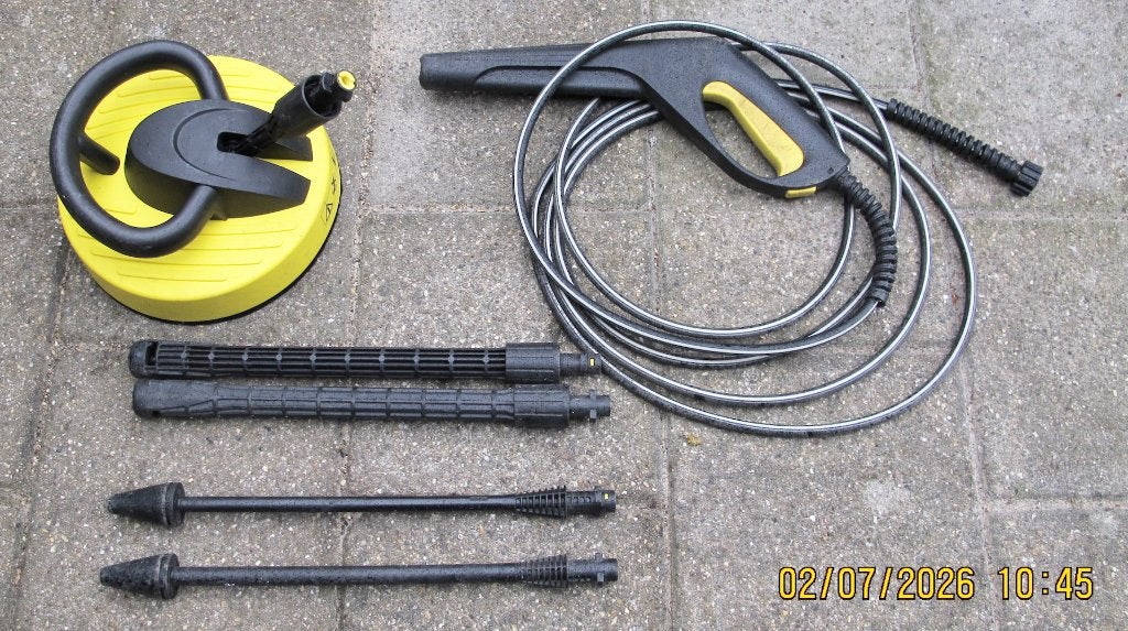 Karcher onderdelen - terrasreiniger - vuilfrees - verlengst., Verzenden, Gebruikt, Elektrisch, Kärcher