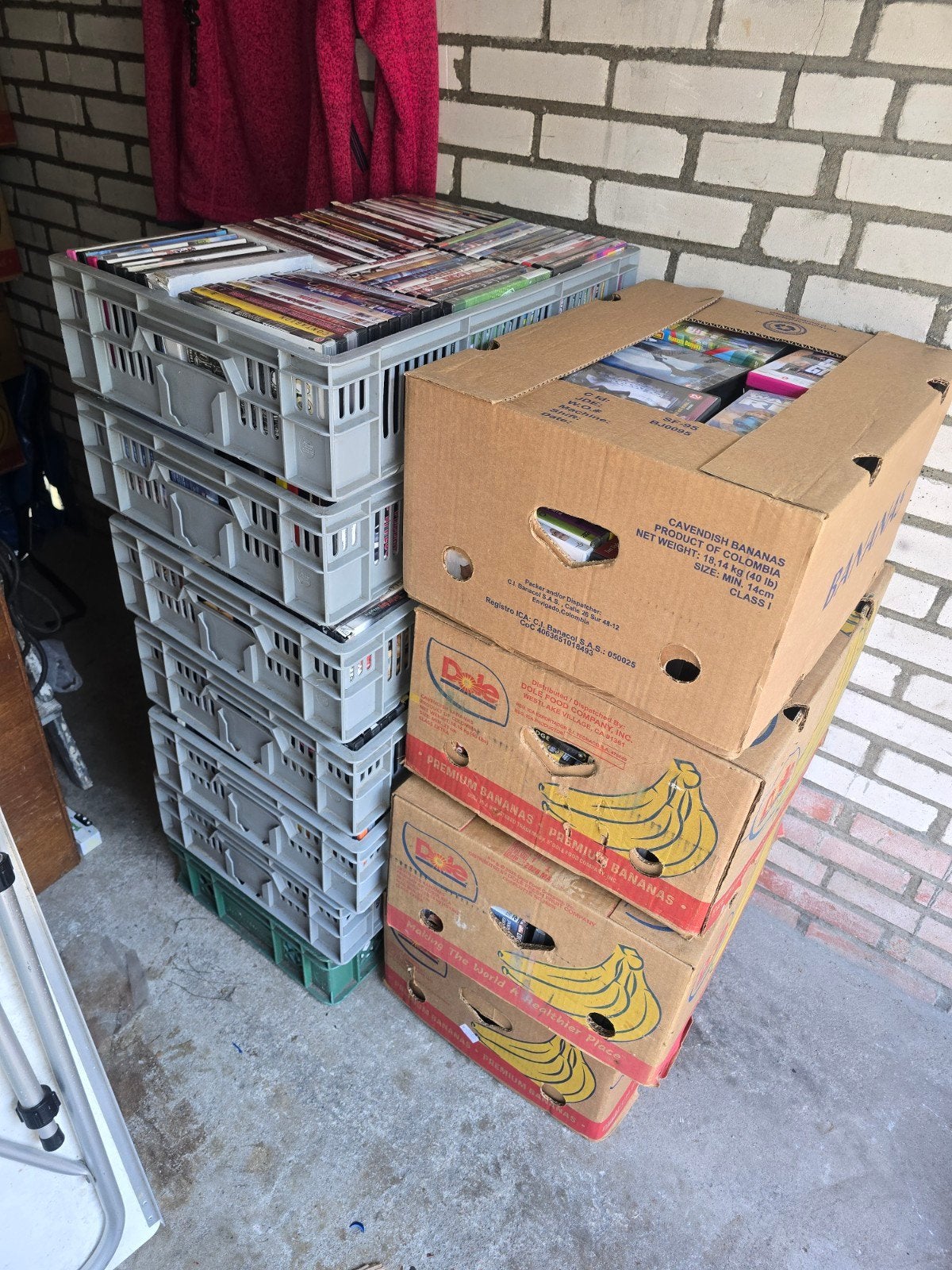 Ongeveer 800 dvds 125 EURO, Ophalen of Verzenden