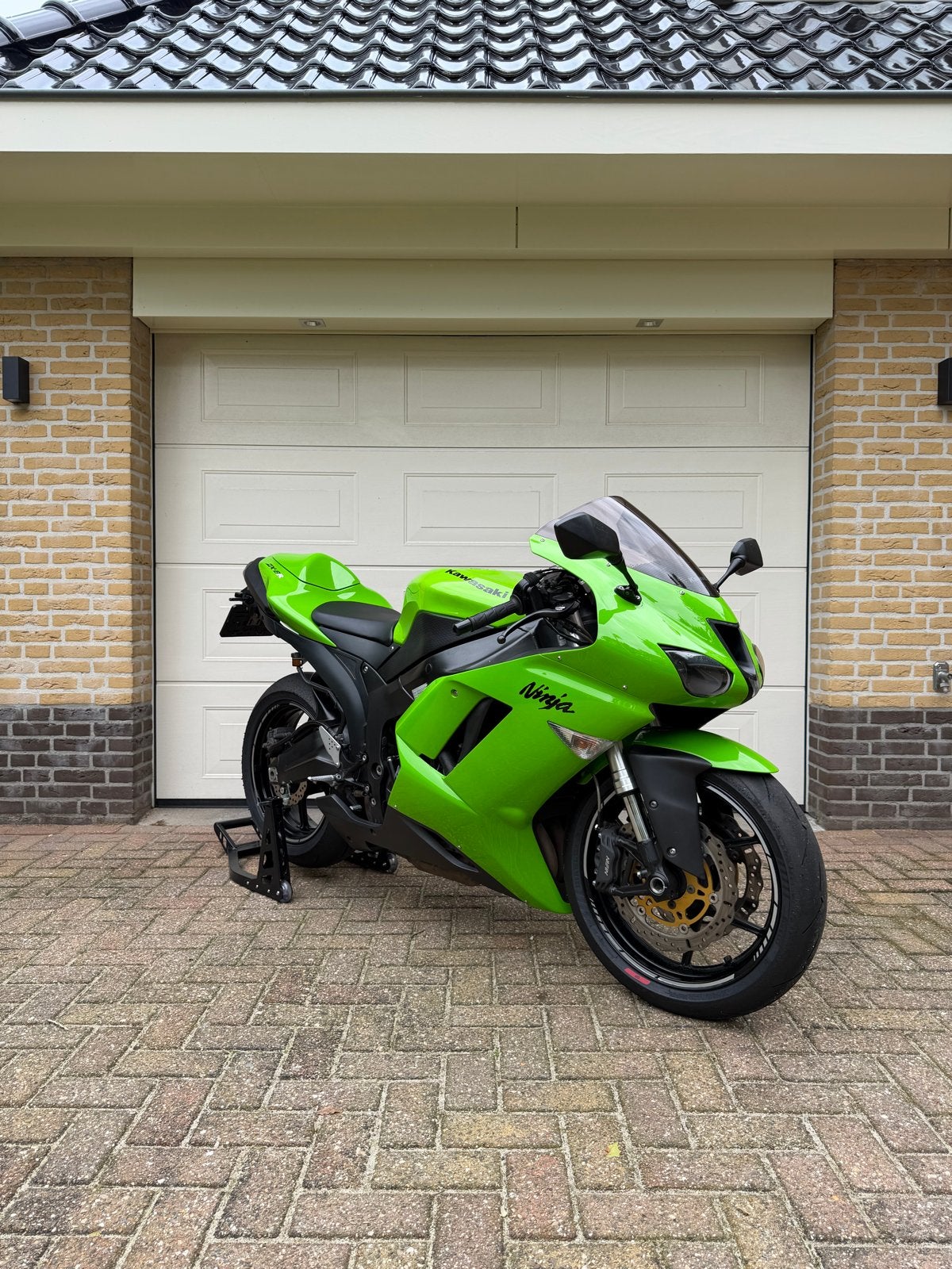 Kawasaki Ninja ZX-6R 2007 A2 35 KW, Motoren, Sportuitlaat, 4 cilinders, Gebruikt, Super Sport