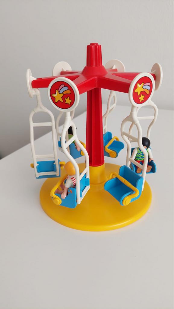 Playmobil Zweefmolen met poppetjes, Ophalen, Gebruikt, Jongen of Meisje