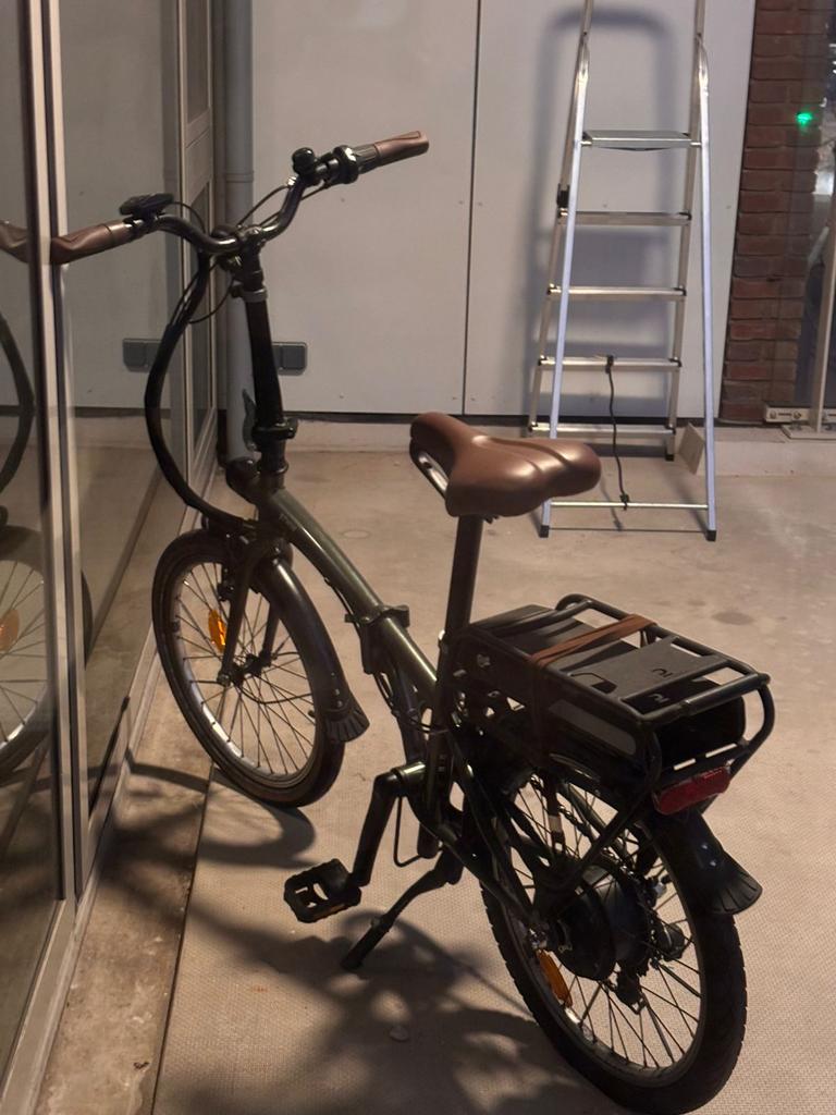 BTWIN Elektrische vouwfiets E-Fold 500, Ophalen of Verzenden, Zo goed als nieuw, 20 inch of meer