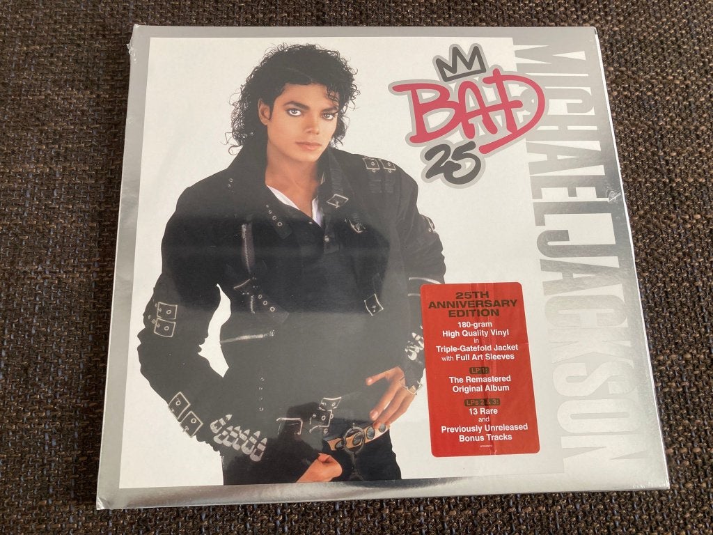 Michael Jackson - Bad 25Th Anniversary 3 Lp (2013) 12" nieuw, Verzenden, 12 inch, Nieuw in verpakking, Poprock