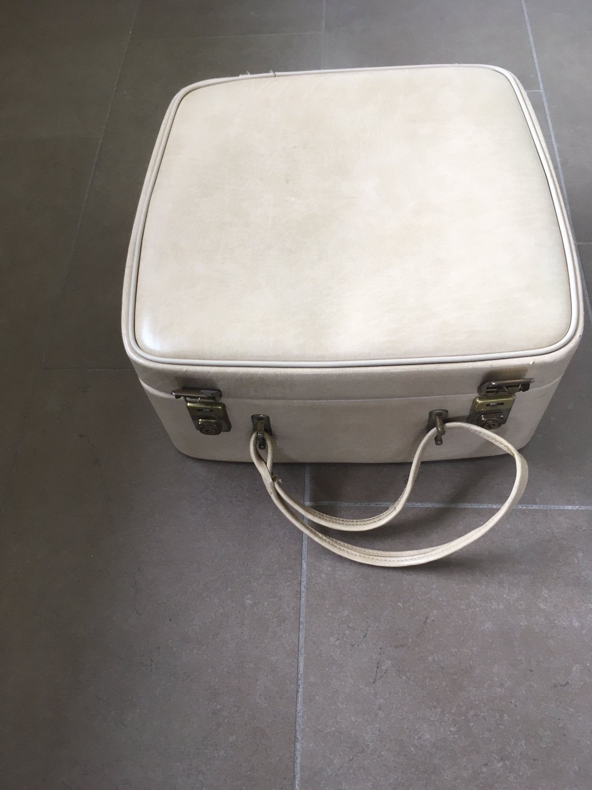 Beauty case/ reiskoffer Vintage 1960, Ophalen of Verzenden, Zo goed als nieuw