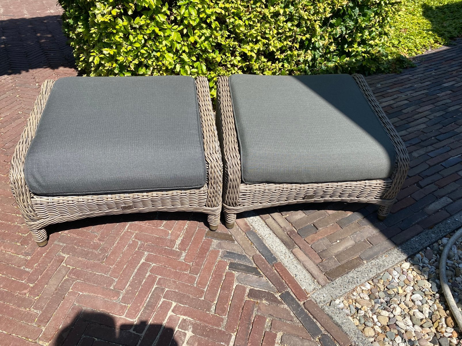 Orginele (Hockers)  4seasons Type Brighton., Ophalen, Wicker, Hocker, 2 zitplaatsen