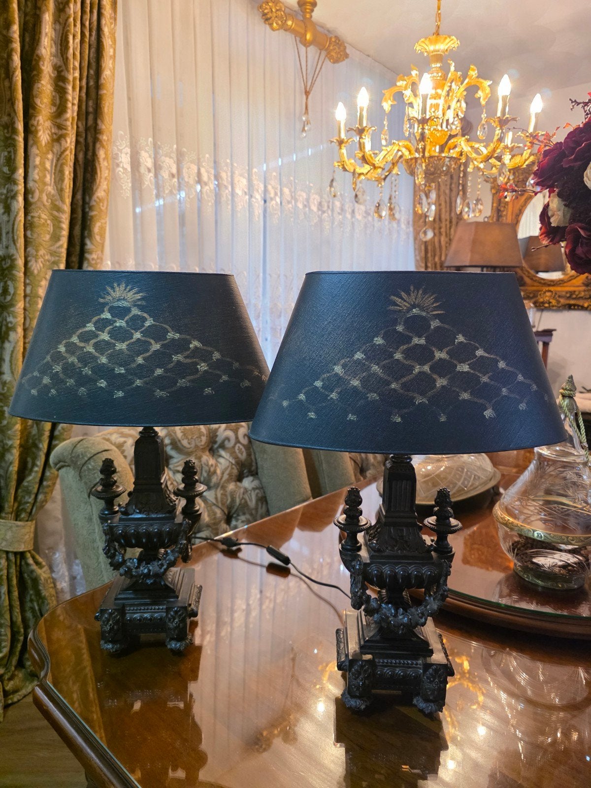 schermerlampen set van 2 maison sucre, Ophalen of Verzenden