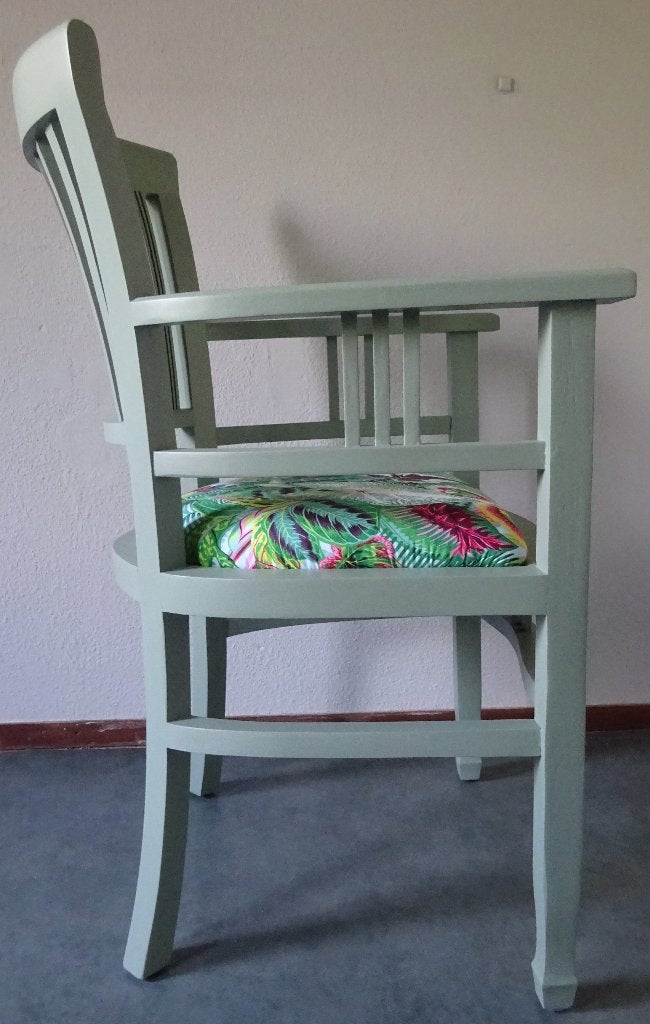Stoel, in koloniale stijl, Huis en Inrichting, Stoelen, Ophalen, Overige kleuren, Eén