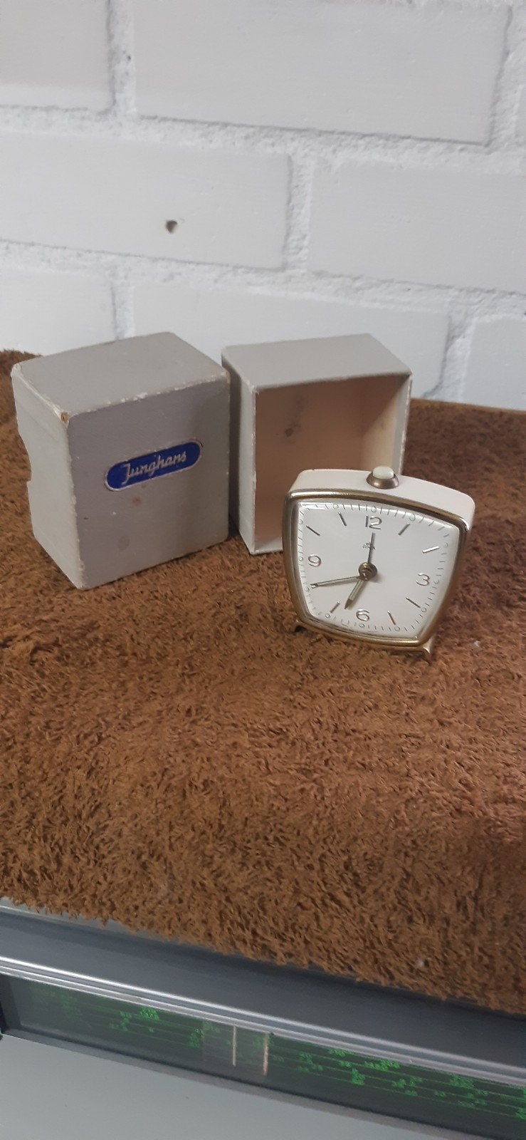 Vintage Junghans Reiswekker met Originele Doos, Ophalen