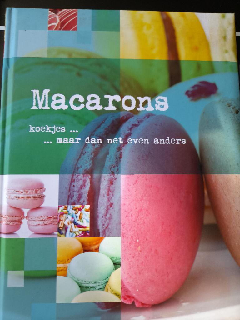 Boek = Macarons Koekjes maar dan net even anders, Verzenden, Zo goed als nieuw, Overige gebieden
