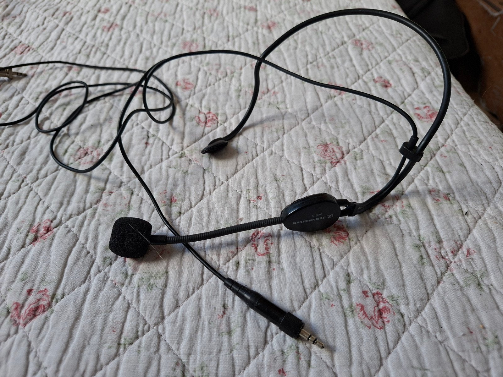 Sennheiser ME 3-II Headset Microfoon 2 stuks, Ophalen of Verzenden, Gebruikt, Zangmicrofoon
