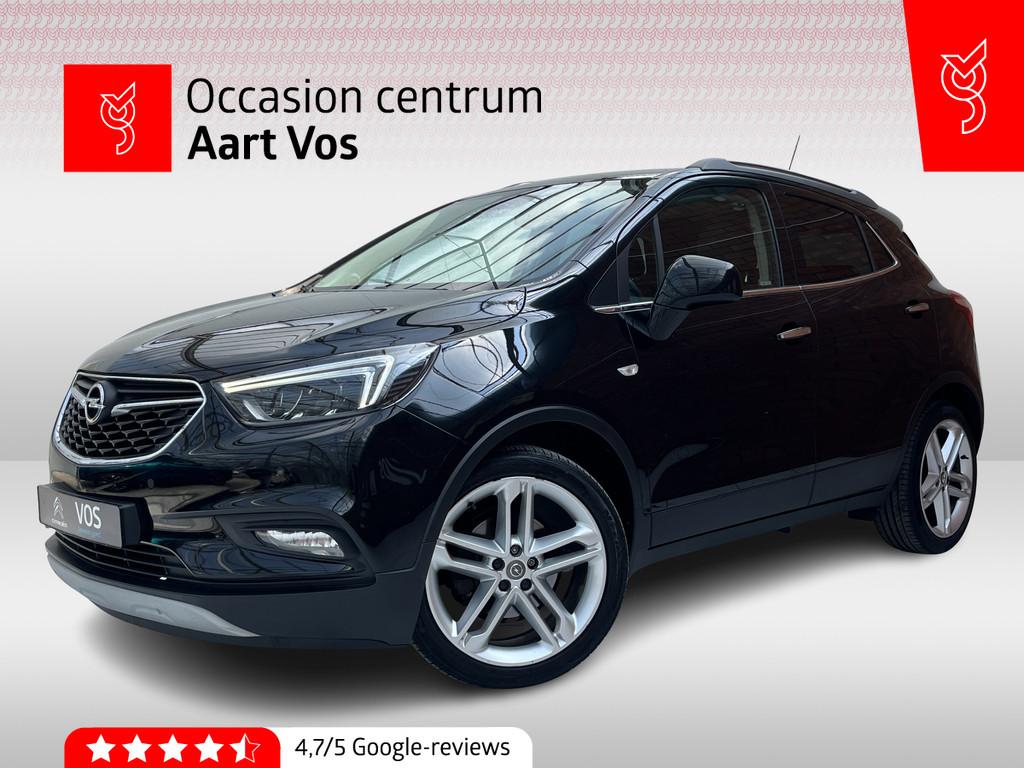 Opel Mokka X 140 Turbo 4x4 Innovation | Schuifdak | Stuur- e, 15 km/l, Gebruikt, Euro 6, Zwart