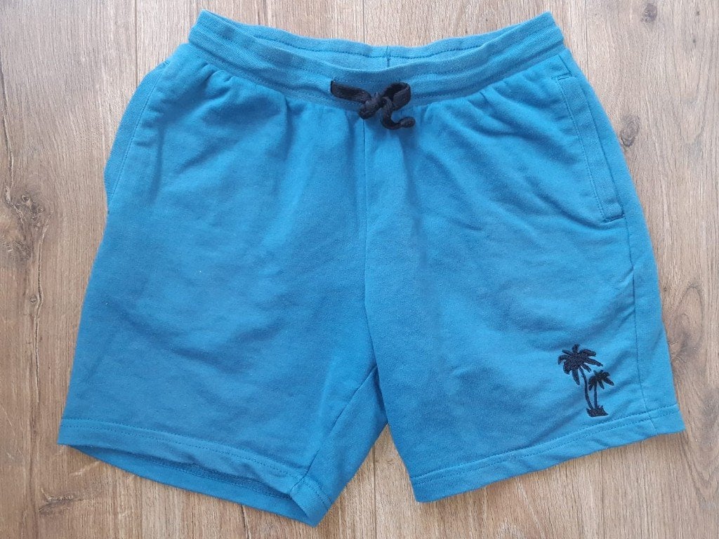 Jongens Blauw Korte Broek Maat 146 - 152, Broek, Gebruikt, Pepperts!, Ophalen of Verzenden