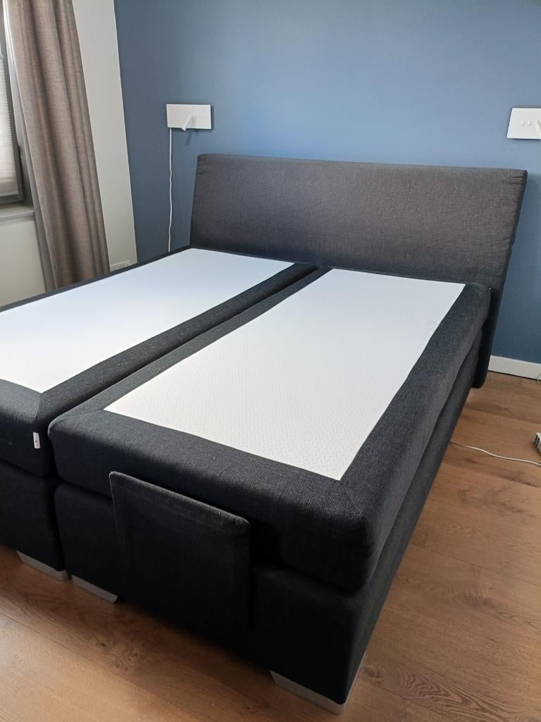 Swiss Sense volledig electr boxspring 180x200 met hoofdbord, Huis en Inrichting, Slaapkamer | Boxsprings, Ophalen, Gebruikt, Tweepersoons