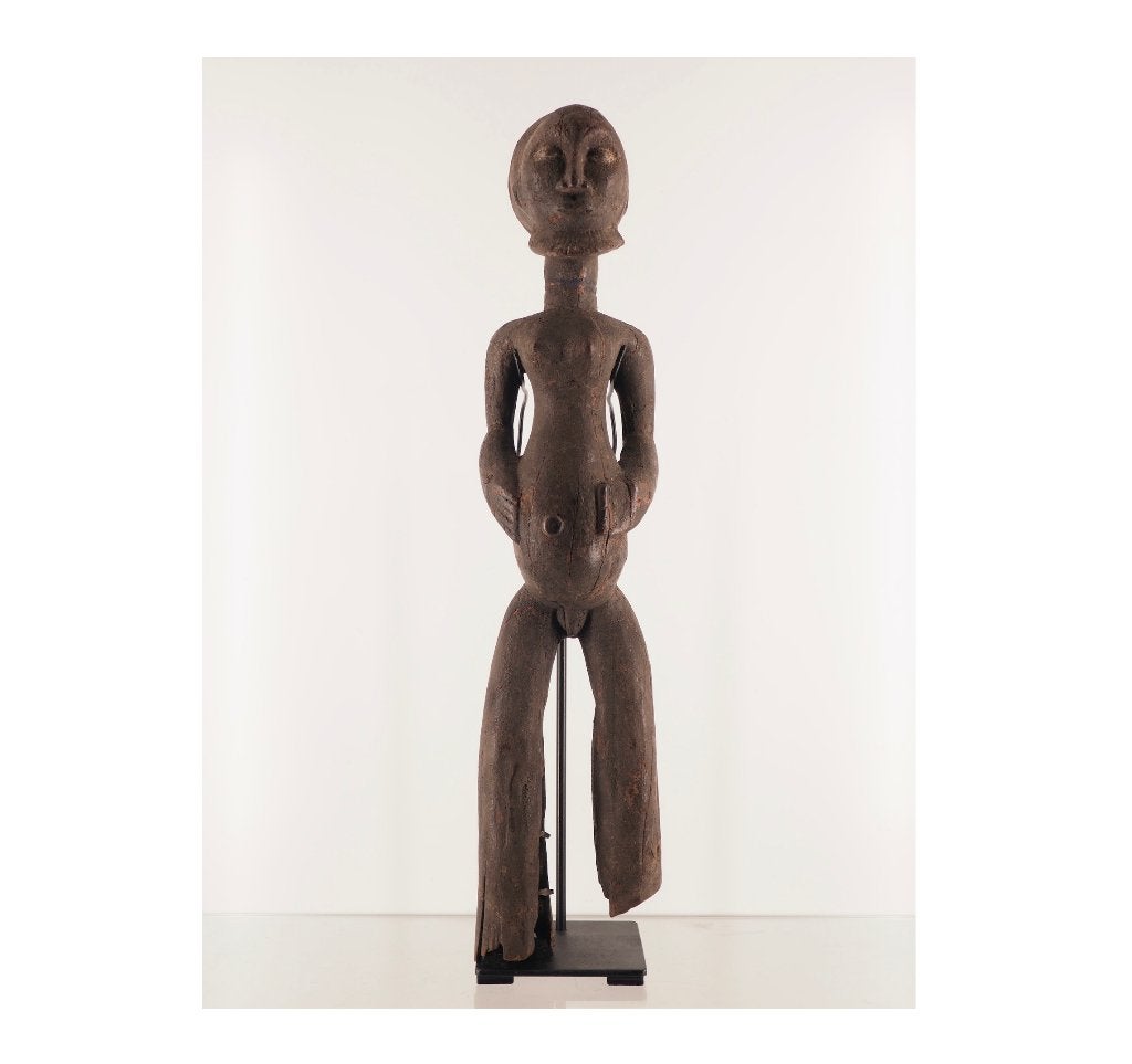 Dogon hermafrodiet androgyen voorouderbeeld Mali (260110-29), Antiek en Kunst, Hout, Afrika, Ophalen of Verzenden, Handgemaakt