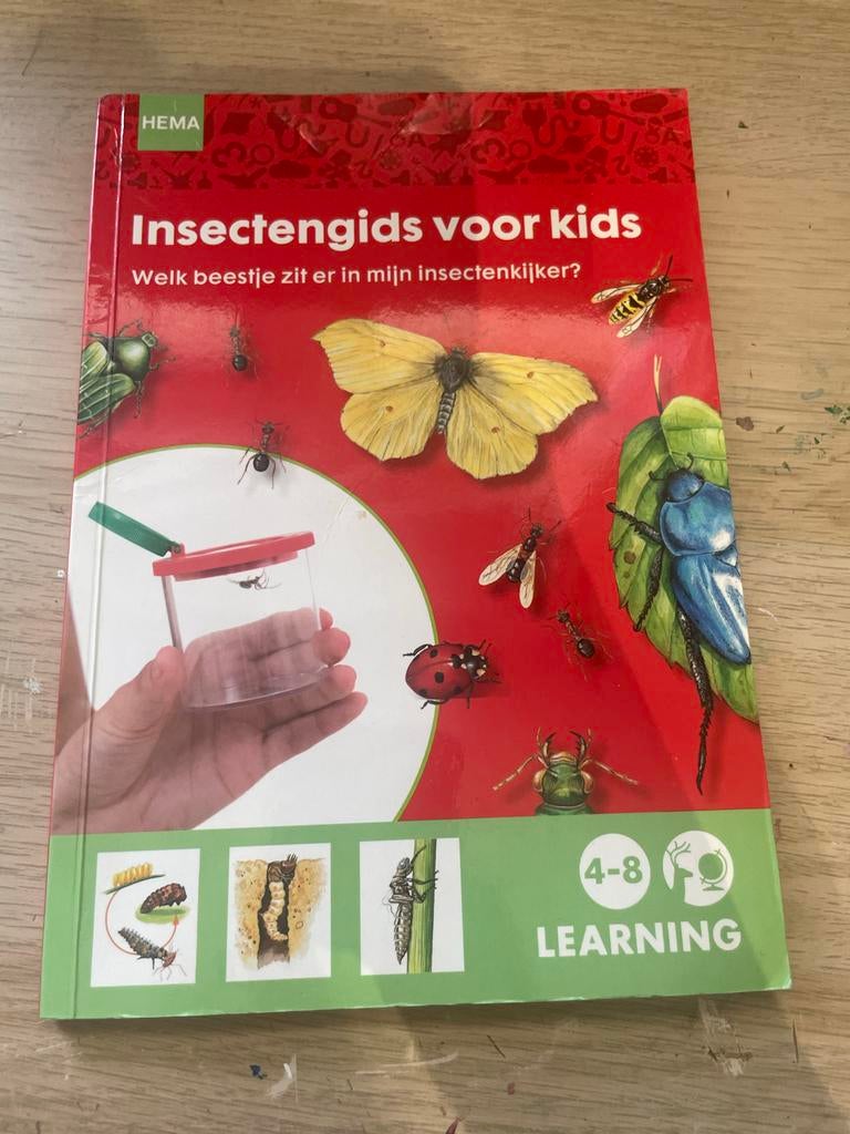 Insectengids voor kids - HEMA (4-8 jaar), Boeken, Ophalen of Verzenden, Zo goed als nieuw, Non-fictie