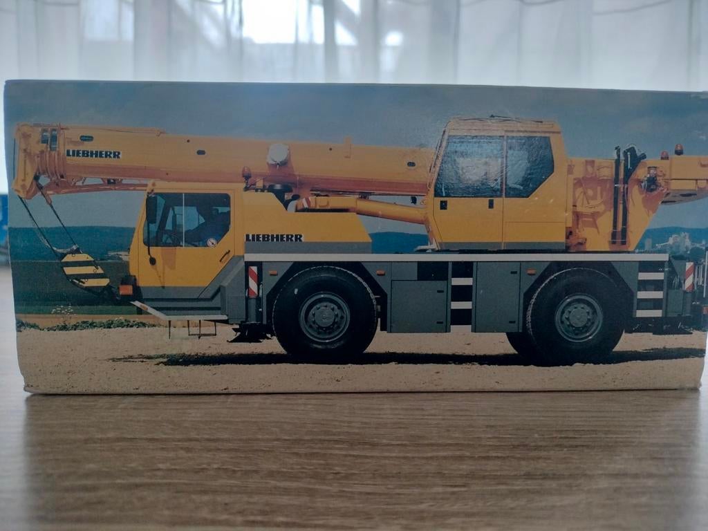 Liebherr LTM 1030/2 Mobiele Kraan Model, Overige merken, 1:50 of kleiner, Ophalen of Verzenden, Zo goed als nieuw