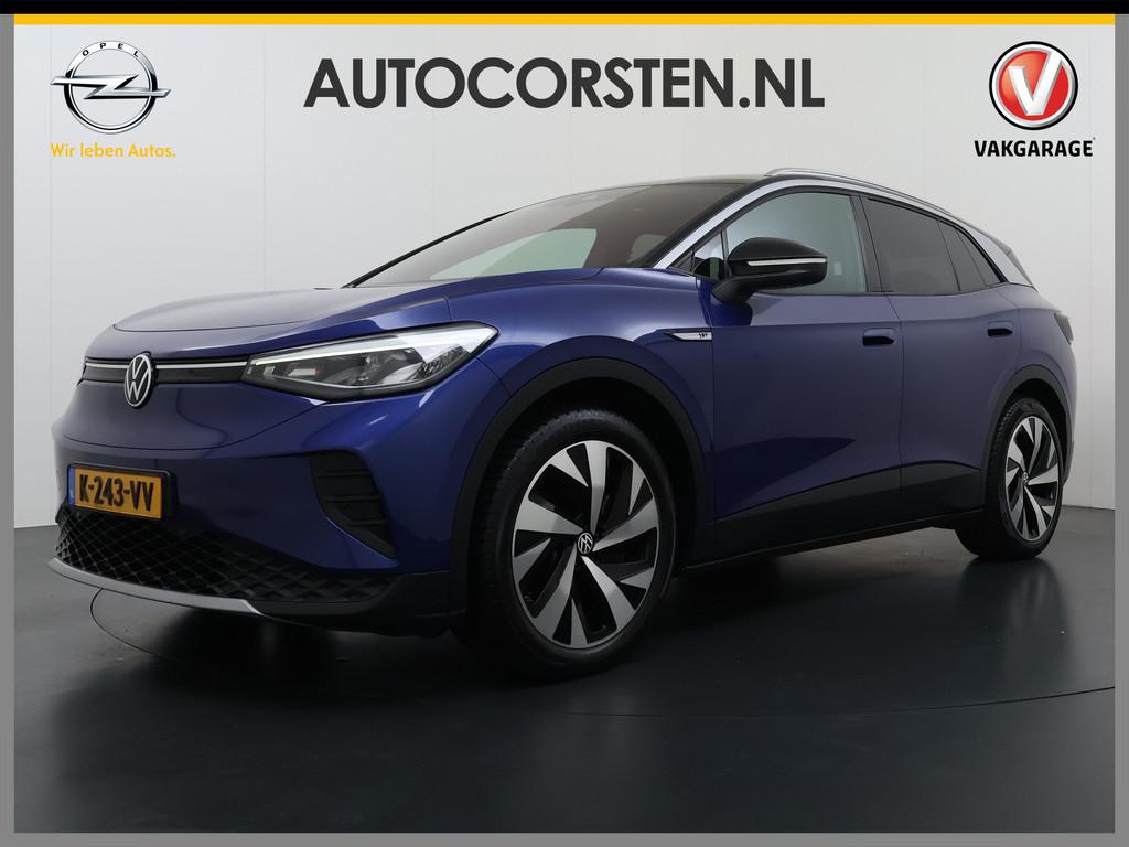 Volkswagen ID.4 1st 82kWh SOH 89,4% Trekhaak Warmtepomp Navi, Automaat, Achterwielaandrijving, Gebruikt, Zwart