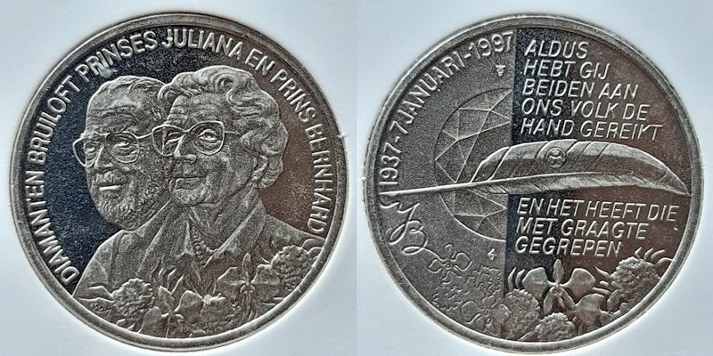 Penning Juliana & Bernhard 1937-1997, Verzenden, Overige materialen, Nederland
