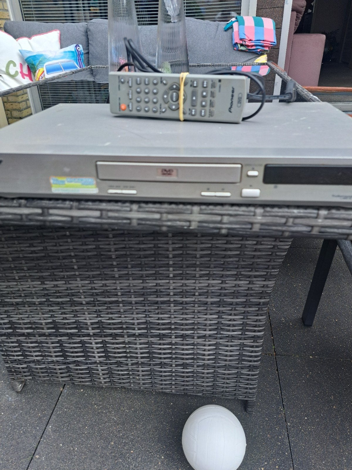 Pioneer DVD-speler met afstandsbediening, Ophalen of Verzenden, Gebruikt, Dvd-speler, Pioneer