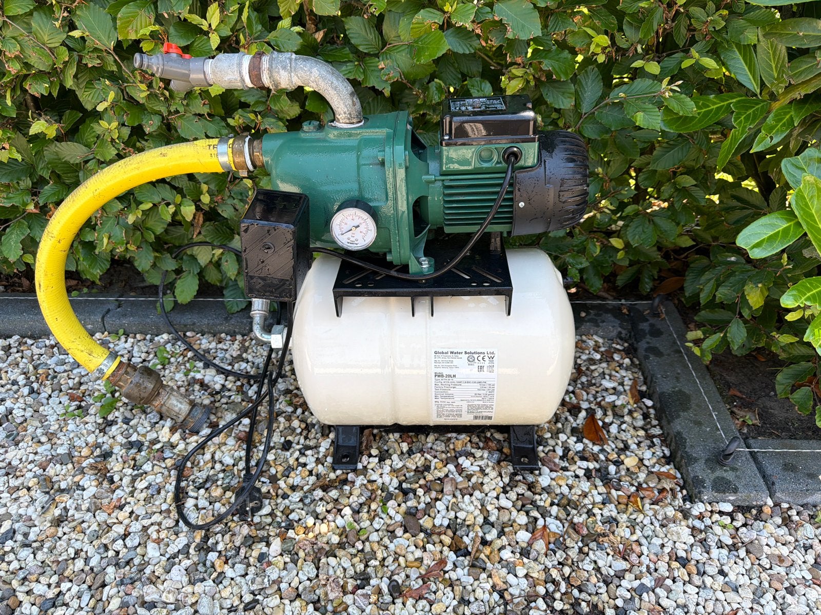DAB Aquajet 82M Hydrofoorpomp met drukvat, Ophalen of Verzenden, Gebruikt, Elektrisch, Hydrofoorpomp