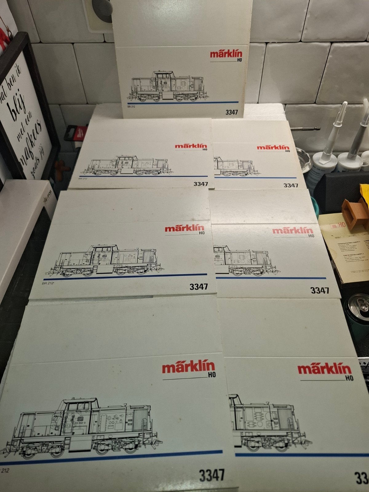 3347 mooie marklin schuifdoos deksel, Wisselstroom, Locomotief, Ophalen of Verzenden, Zo goed als nieuw