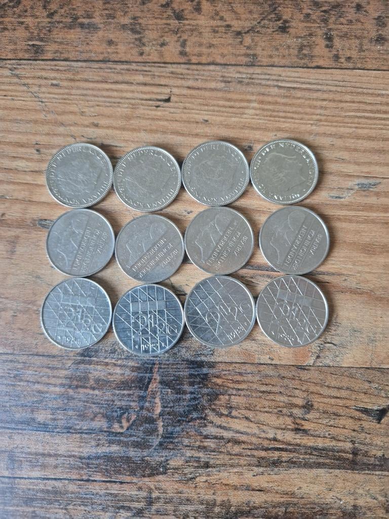 25 guldens 12 rijksdaalders, Ophalen of Verzenden, Koningin Juliana, 2½ gulden