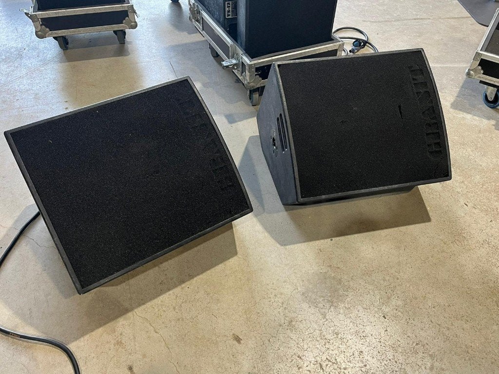 2x Hortus audio (granitline) VS15 speaker / monitor, Overige merken, Gebruikt, Overige typen, Ophalen of Verzenden