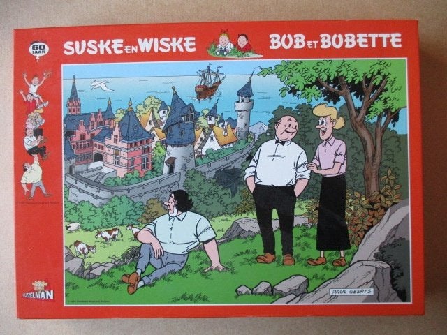 adv10288 suske en wiske puzzel 8, Ophalen, Suske en Wiske, Gebruikt, Boek of Spel
