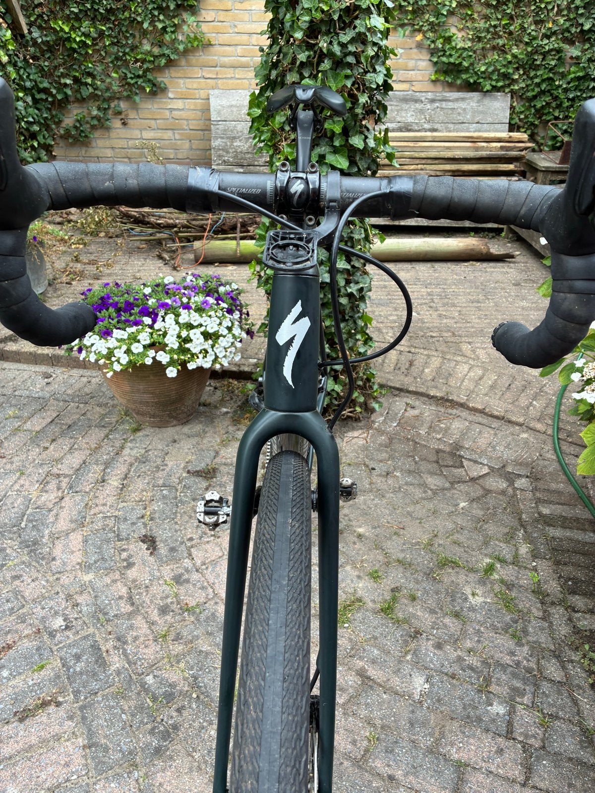 Specialized Crux Expert - Forest Green/Light Silver, Fietsen en Brommers, Fietsen | Racefietsen, Gebruikt, Carbon, Heren, Overige maten
