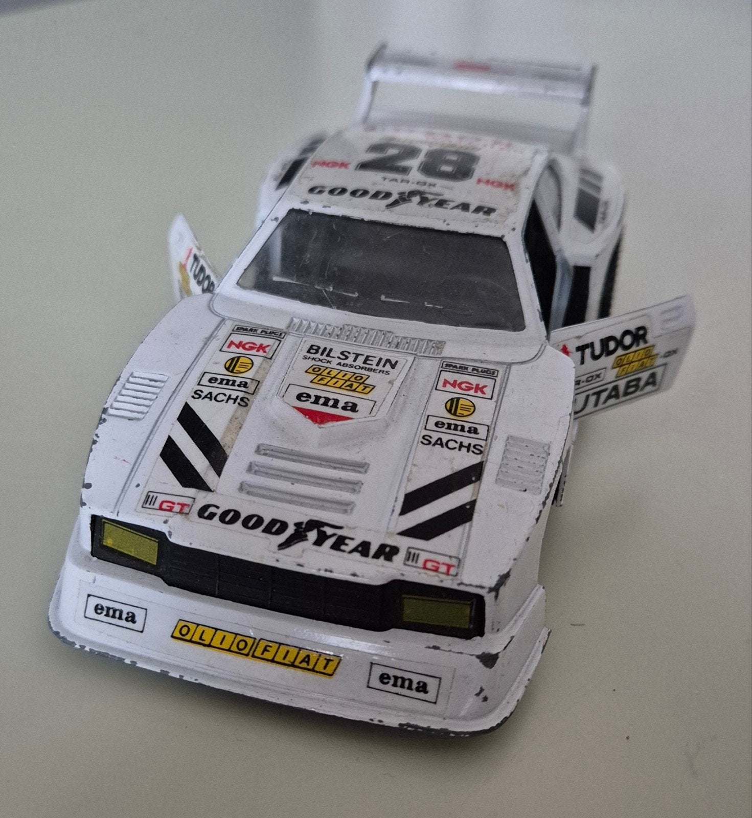 Vintage Ford Capri raceauto model - Goodyear #28, Ophalen, Gebruikt, Overige merken
