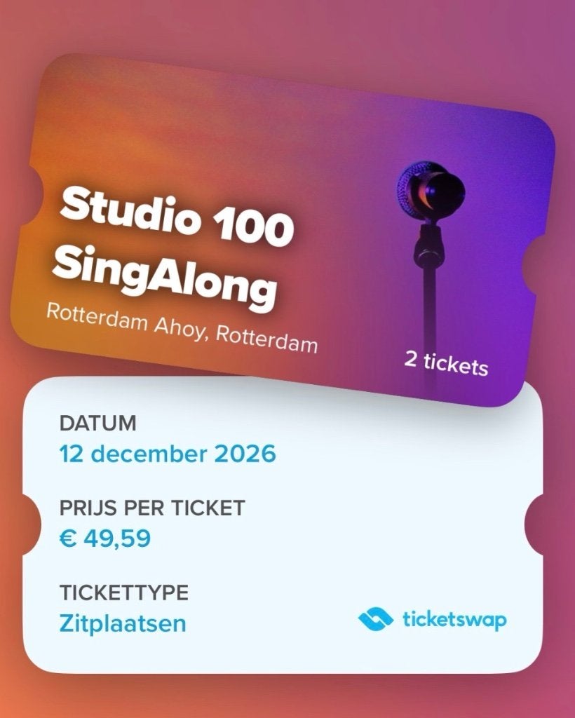 Studio 100 singalong, Twee personen, December