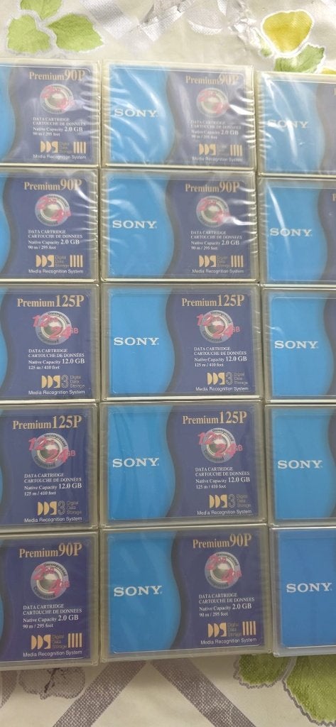 Sony DDS-3 data cartridges – 15 stuks, Computers en Software, Overige typen, Nieuw, Ophalen of Verzenden