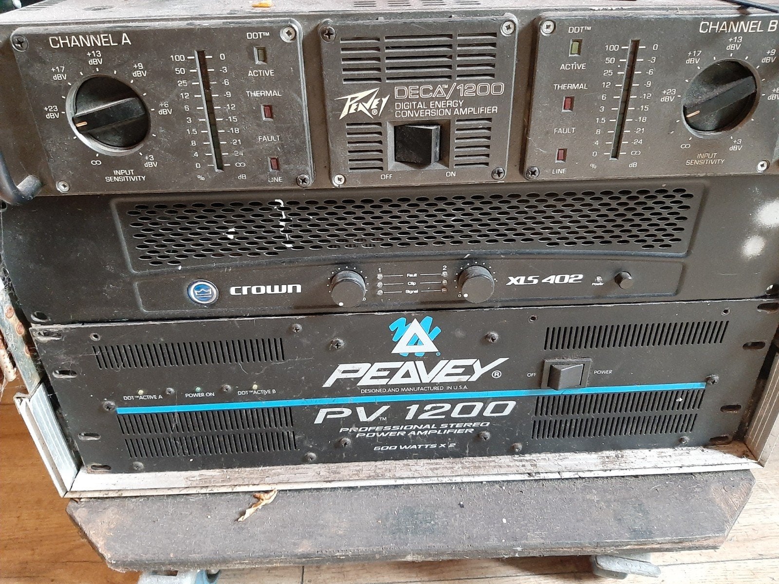Crown XLS 402, Ophalen, Gebruikt